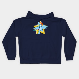 Star Rainbow Dash Kids Hoodie